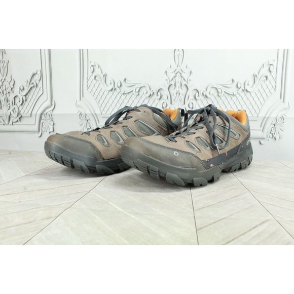 Oboz Sawtooth X Low Shoes Brown Leather Mesh Hiking Trail Shoes 11 W - Picture 2 of 9